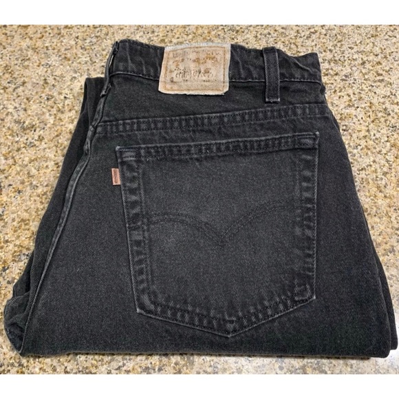 Levi's 545 Vintage 90’s Loose Jeans Tag 38x34 Actual 36x34 - Picture 9 of 10